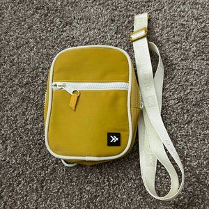 Thread Wallets: Golden Crossbody Bag